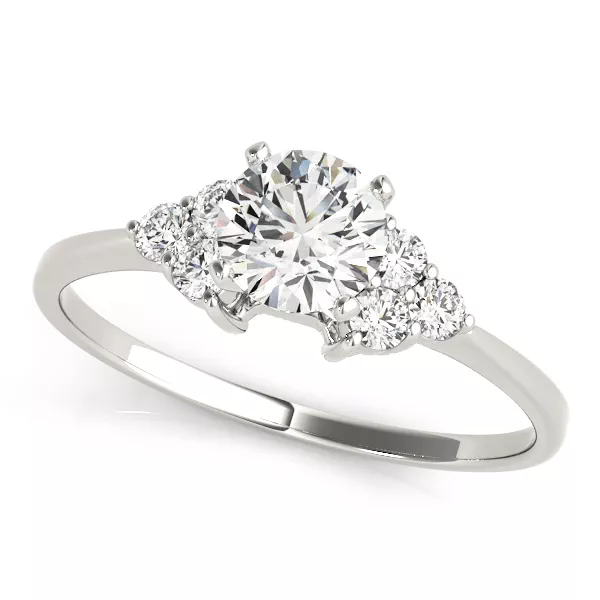 Twila Cluster Diamond Engagement Ring