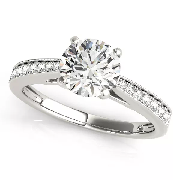 Emmaline Channel Diamond Engagement Ring