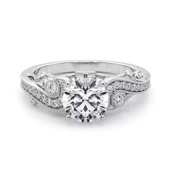 Carmel Vintage Inspired Engagement Ring