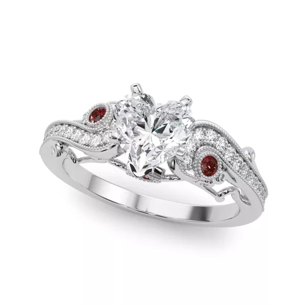 Setting Carmel Vintage Inspired Ruby