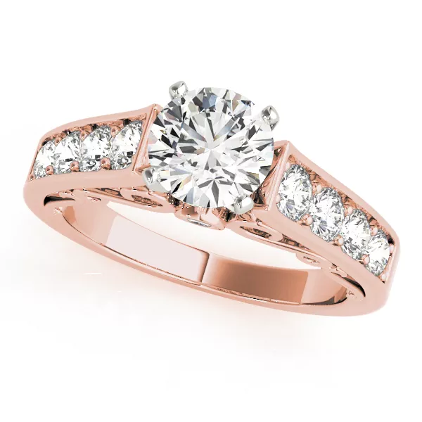 Serena Channel Diamond Engagement Ring