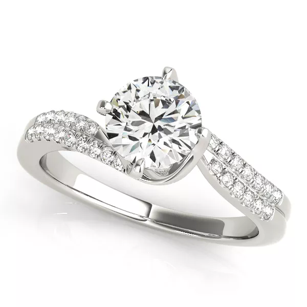 Chandler Pavé Diamond Engagement Ring
