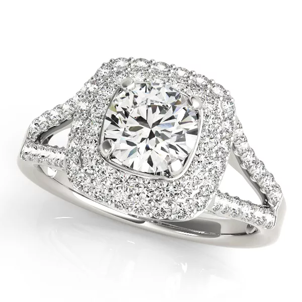 Ellia Double Halo Engagement Ring