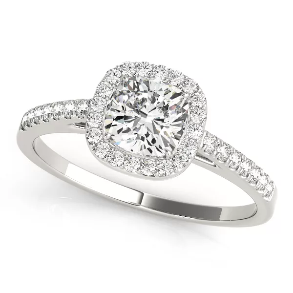 Elizabeth Halo Engagement Ring
