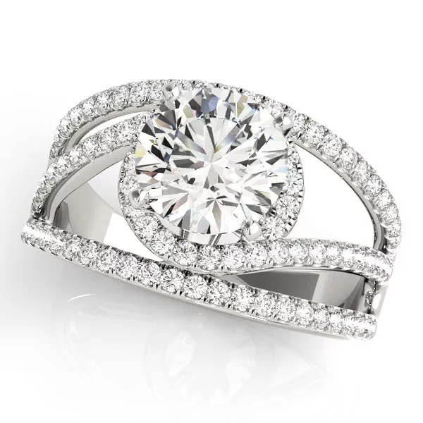 Audrina Halo Engagement Ring