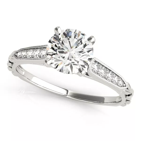 Trudy Vintage Inspired Engagement Ring