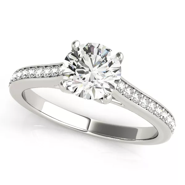 Louella Channel Diamond Engagement Ring
