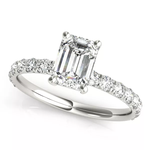 Aileen French Pavé Engagement Ring