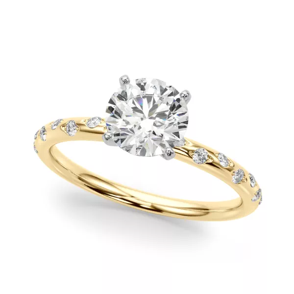 Constantine Scattered Diamond Engagement Ring