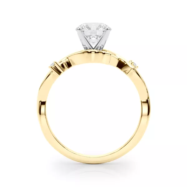 Vine Nature Inspired Engagement Ring