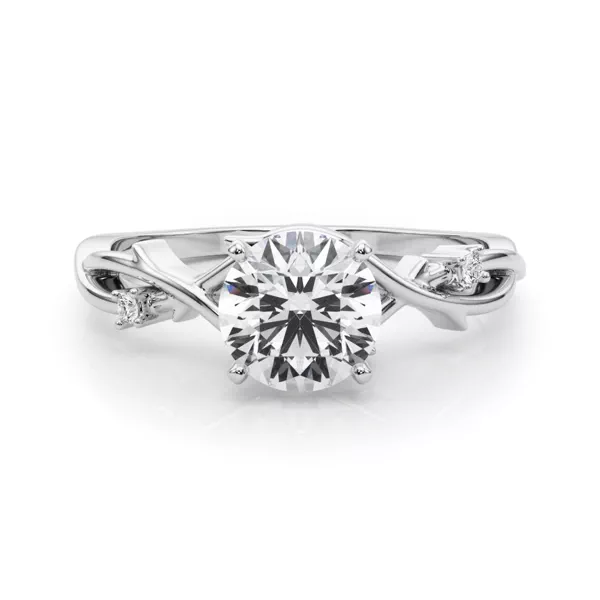 Vine Nature Inspired Engagement Ring