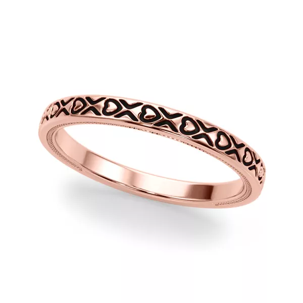 Moganita Vintage Inspired Wedding Band