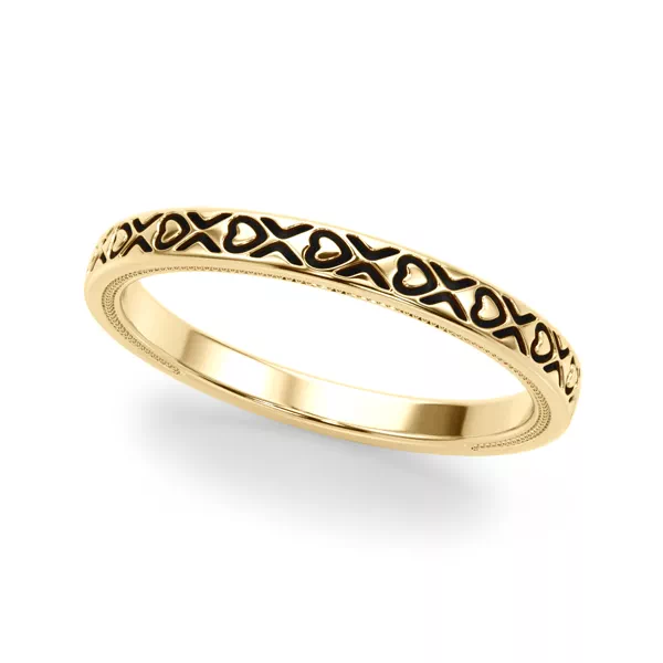 Moganita Vintage Inspired Wedding Band
