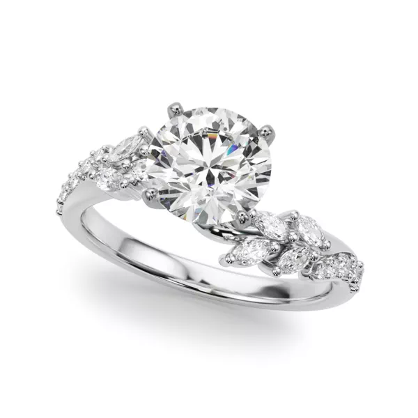 Setting Lynx Diamond Leaf