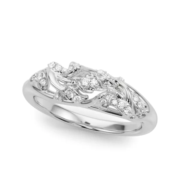 Garden Vine Diamond Band