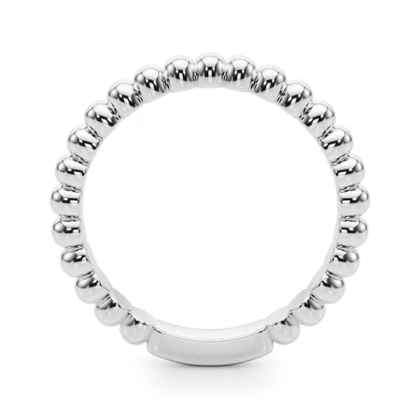 Lisette Beaded Wedding Band