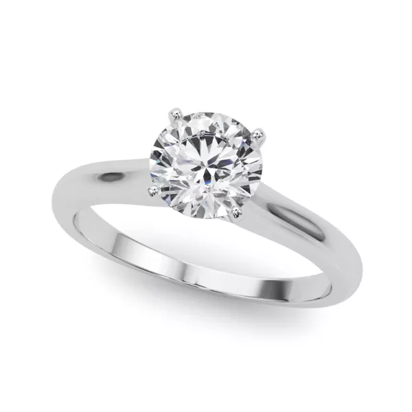 Leve Cathedral Solitaire Engagement Ring