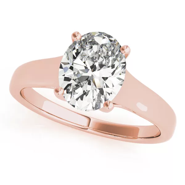 Odessa Oval Solitaire Engagement Ring