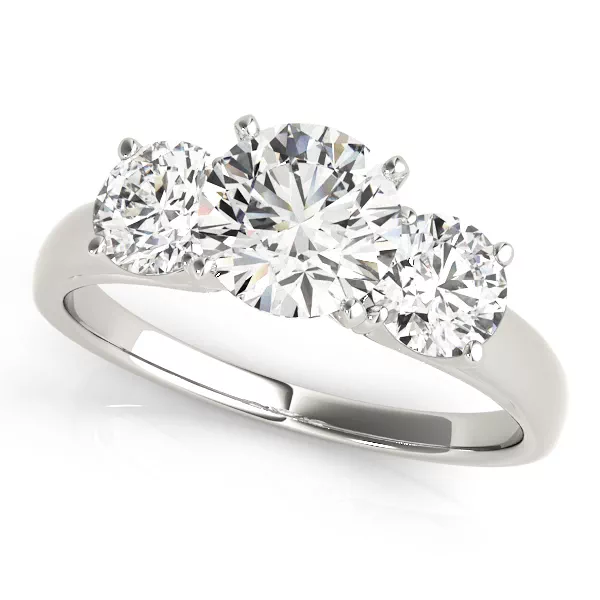 Landry Three Stone Engagement Ring