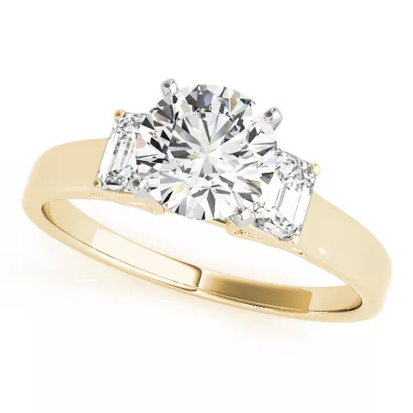 Jana Three Stone Engagement Ring