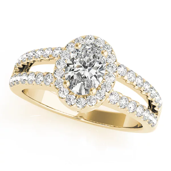Zya Halo Engagement Ring
