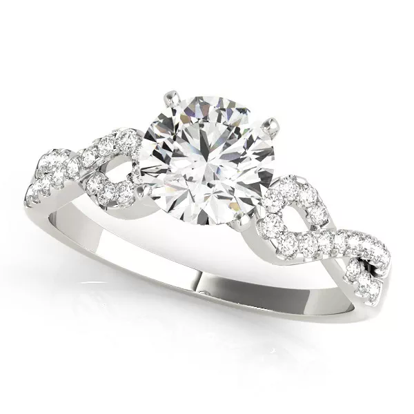 Elsbeth Micro Pavé Engagement Ring