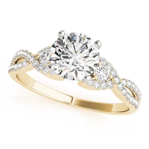 Rosalina Micro Pavé Engagement Ring