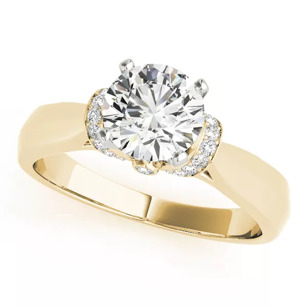Sera Diamond Collar Engagement Ring