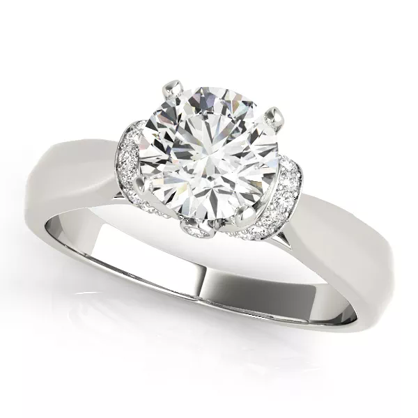 Sera Diamond Collar Engagement Ring
