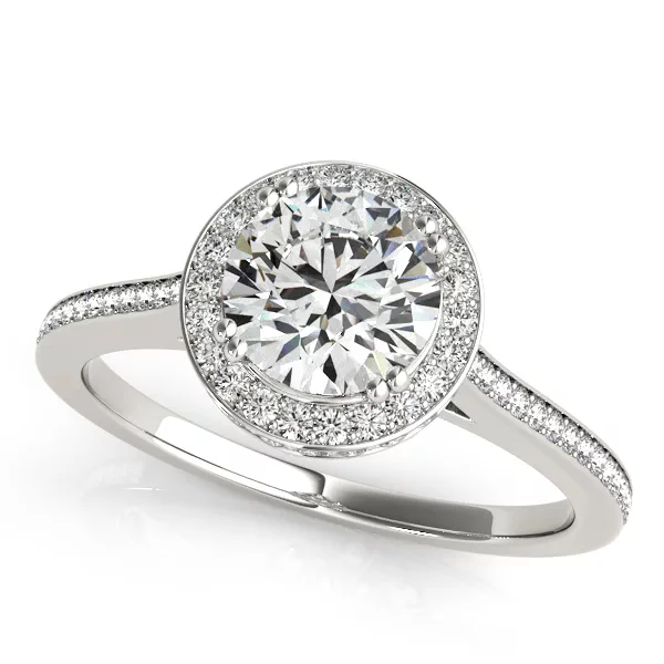 Rylee Halo Engagement Ring