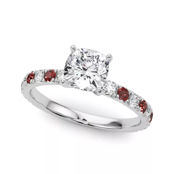 Setting Riley Classic Diamond & Ruby