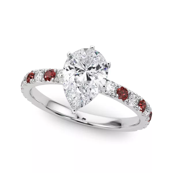 Setting Riley Classic Diamond & Ruby