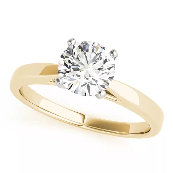 Abaline Solitaire Engagement Ring