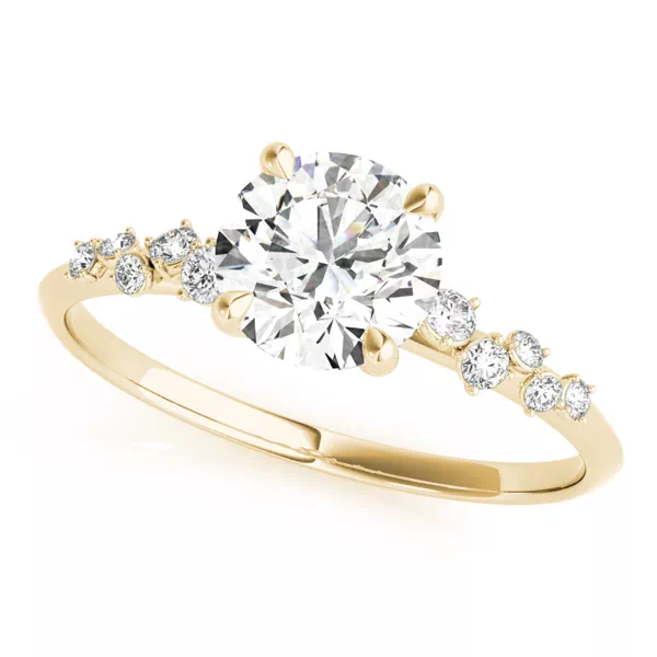 Elsie Scattered Diamond Engagement Ring