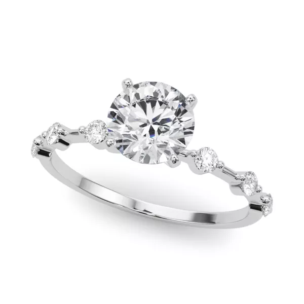 Happi Single Shared Prong Engagement Ring