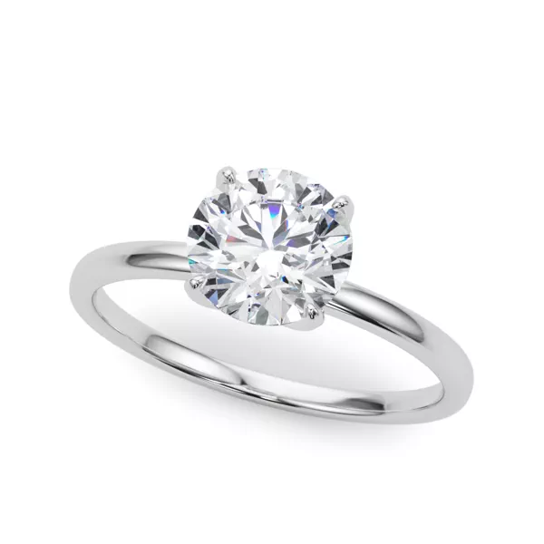 Ivy 4 Prong Solitaire Engagement Ring