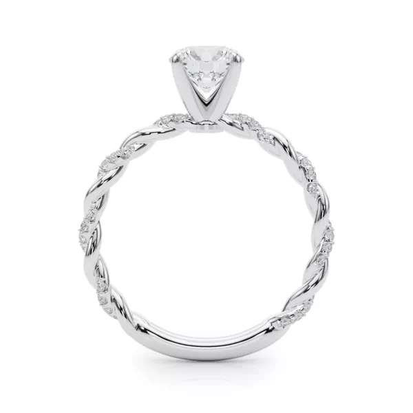 Freya Diamond Twist Engagement Ring