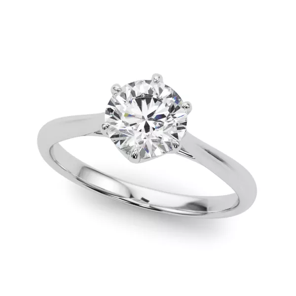 Cheyenne 6 Prong Solitaire Engagement Ring