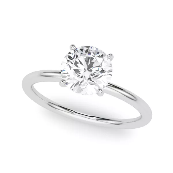 Lisa Hidden Halo Diamond Engagement Ring