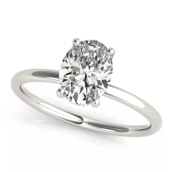 Lisa Hidden Halo Diamond Engagement Ring