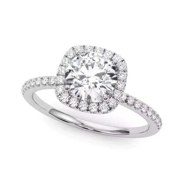 Chloe Halo Engagement Ring