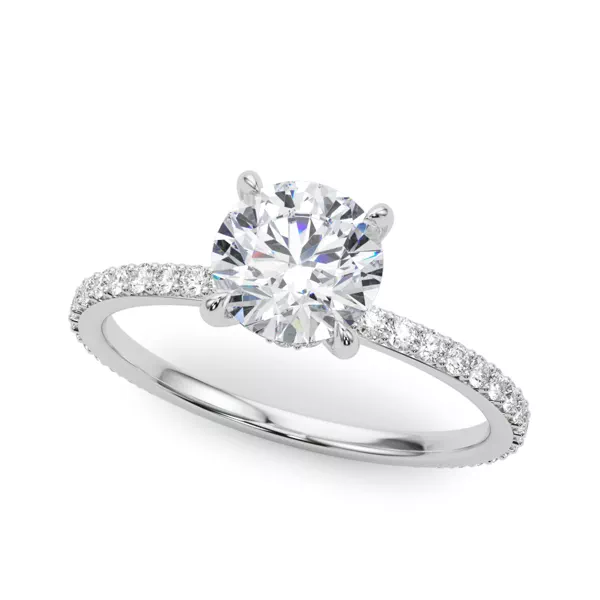 Sedona Hidden Halo Engagement Ring