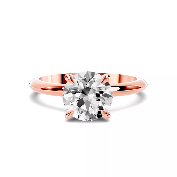 Serra Knife Edge Engagement Ring (2mm)