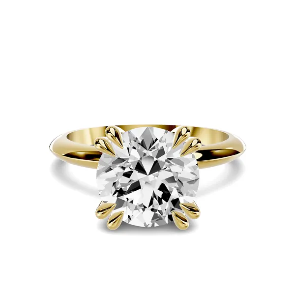 Serra Knife Edge Double Prong Ring (2mm)
