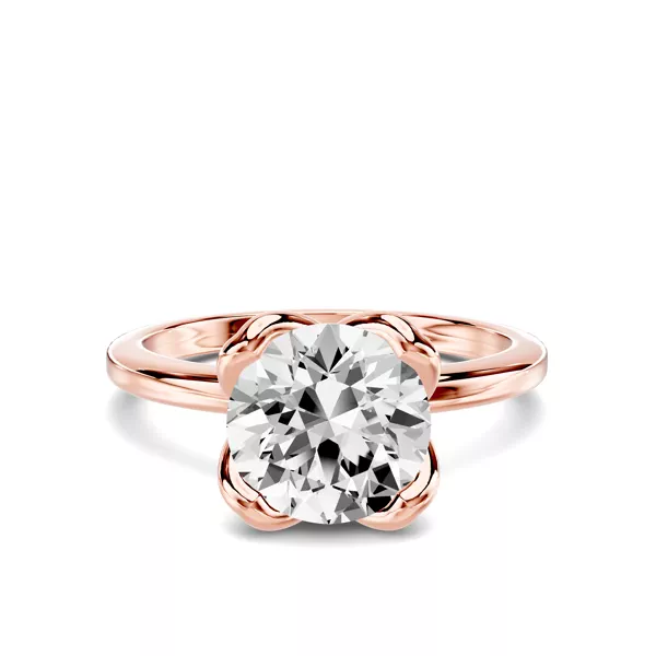 Petra Tulip Solitaire Engagement Ring