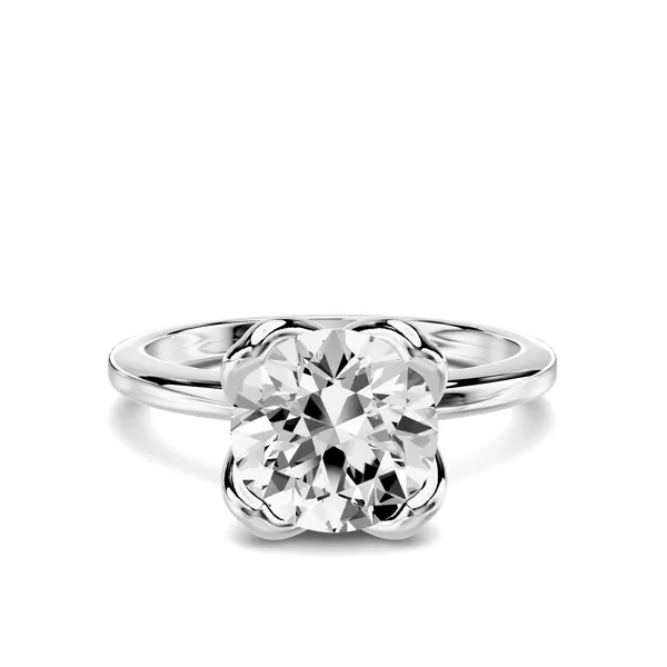 Petra Tulip Solitaire Ring