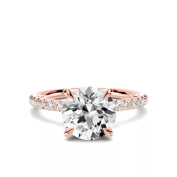Avalon Classic Pavé Engagement Ring