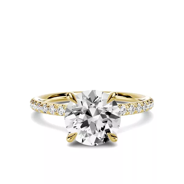 Avalon Classic Pavé Engagement Ring