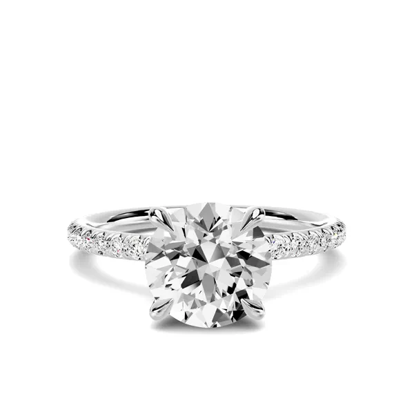 Avalon Classic Pavé Engagement Ring