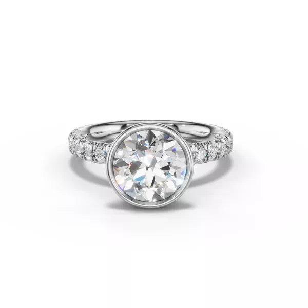 Setting Avalon Pavé Bezel (0.45 ct. tw.)
